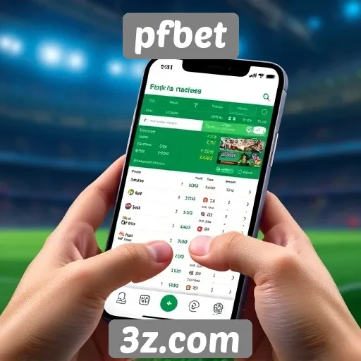 experiência do usuário no site pfbet